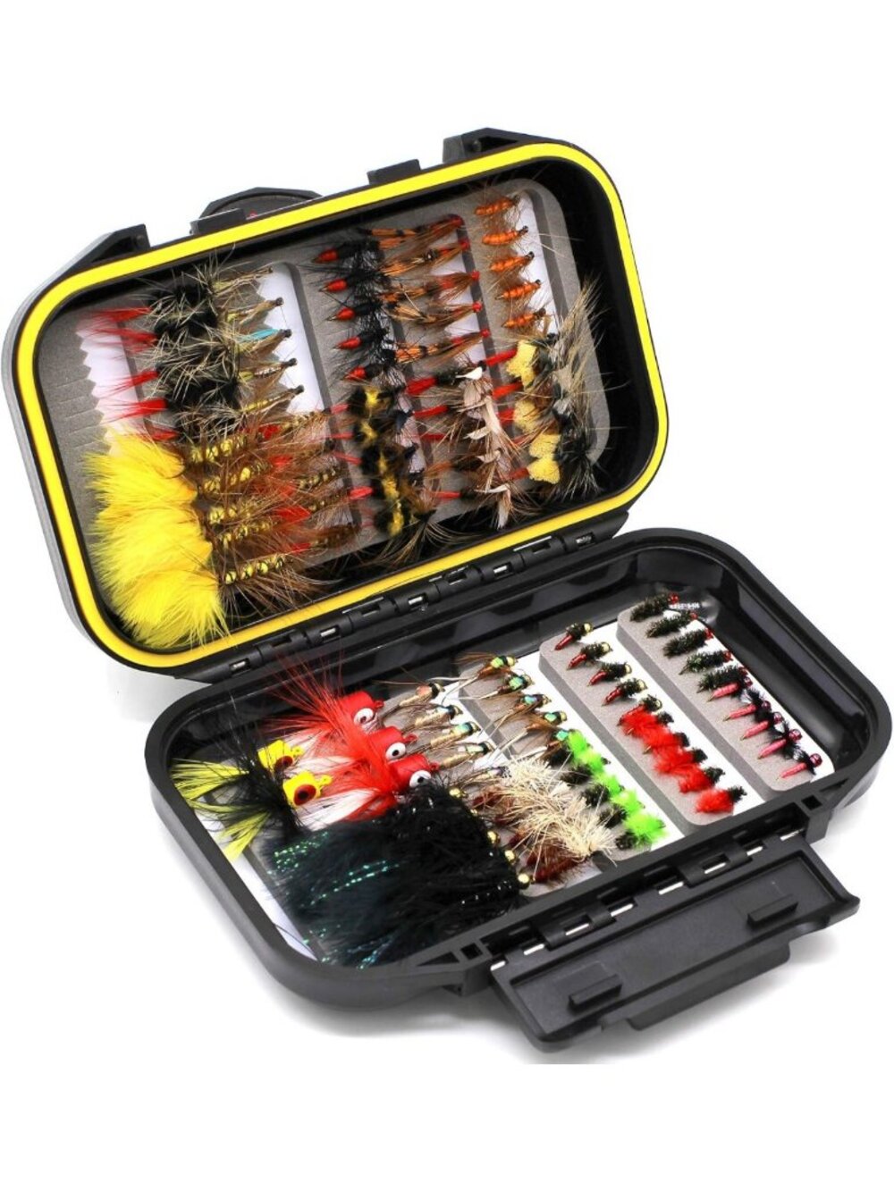 Assorted Fly Fishing Kit - Dry, Wet, Nymphs, Tenkara, Streamer & Woolly Bugger